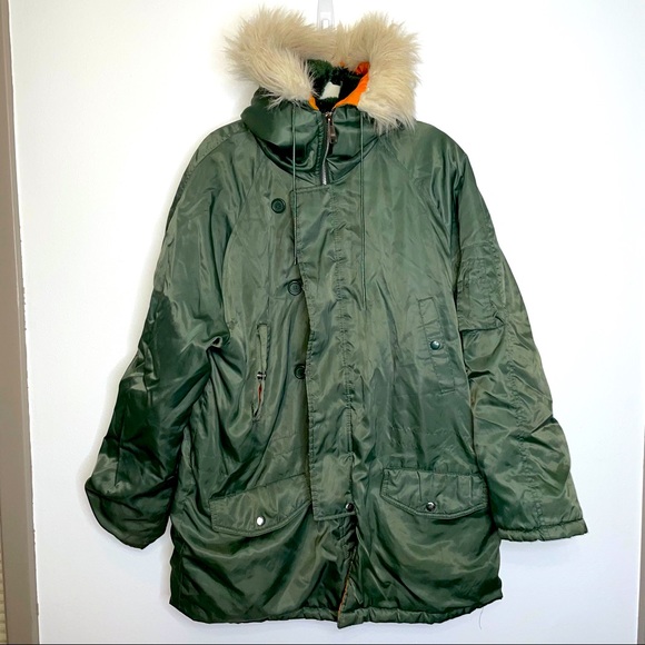 Vintage Other - Vintage Fieldmaster Green Hooded Parka. Size M